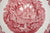 Masons Vista Red Transferware Chop Plate Round Platter Dog Park Couples Staffordshire China