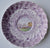 RARE Copeland Spode Lilac Lavender Transferware Plate Scenic River and Landscape with Exquisite Detail