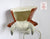 Vintage Brown & White Hereford Bull Head Wall Pocket Hanging Planter w/ Towel Ring