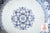 Antique Gray Blue Purple Transferware Plate Caledonian Tartan Plaid Staffordshire Ridgway