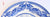 Spode Winter Blue English Transferware Plate Gathering Mistletoe Victorian Children & Dog
