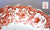 Stunning Bi Color Brick Red & Black Spode Copeland May Transferware Plate