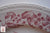 Vintage Red Transferware Plate The Woodcutter Horse & Cart w/ Blackberry Border