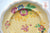Spode Copeland Yellow Transferware Rimmed Soup Bowl Polychrome Flowers