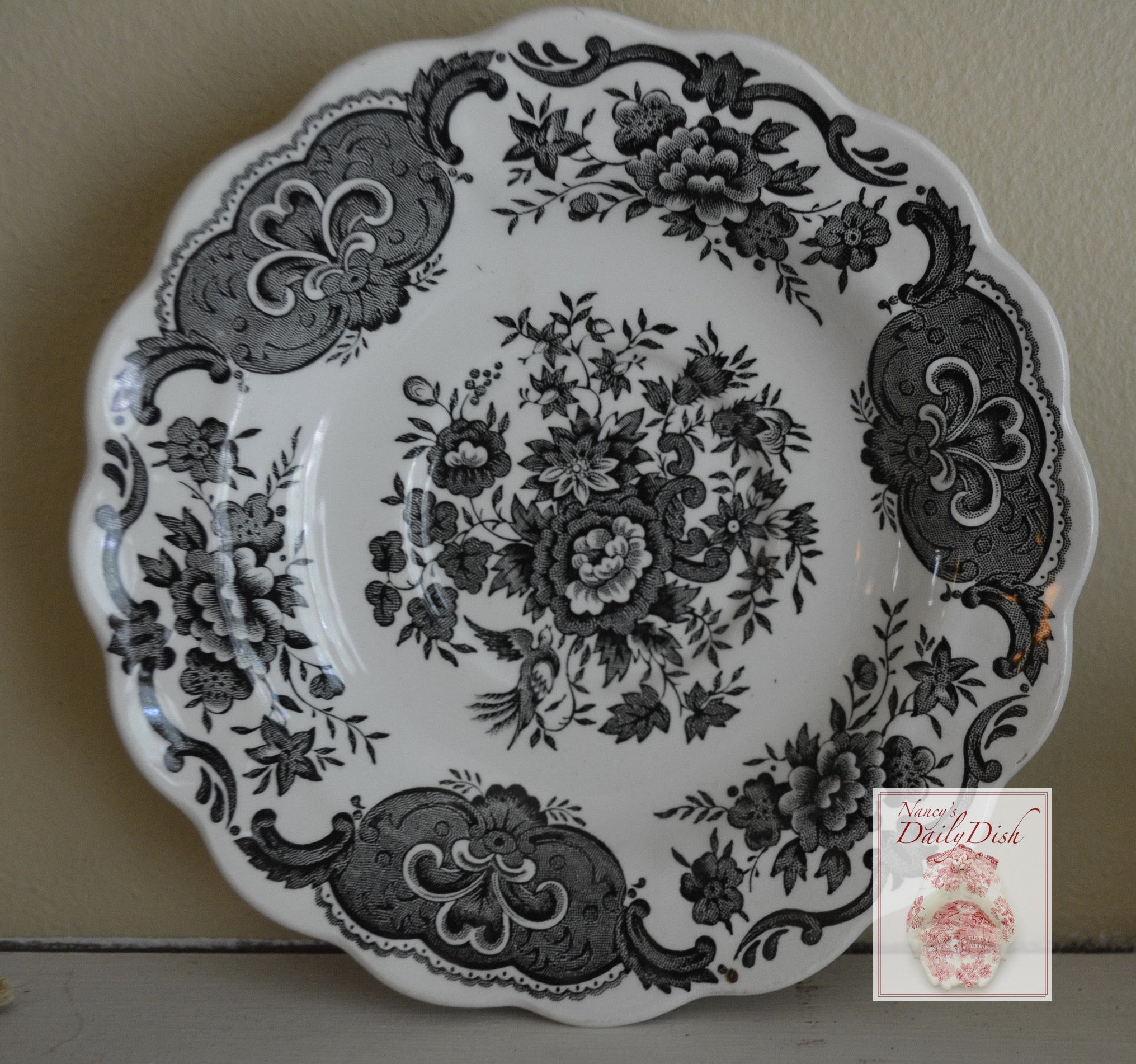 Black Transferware