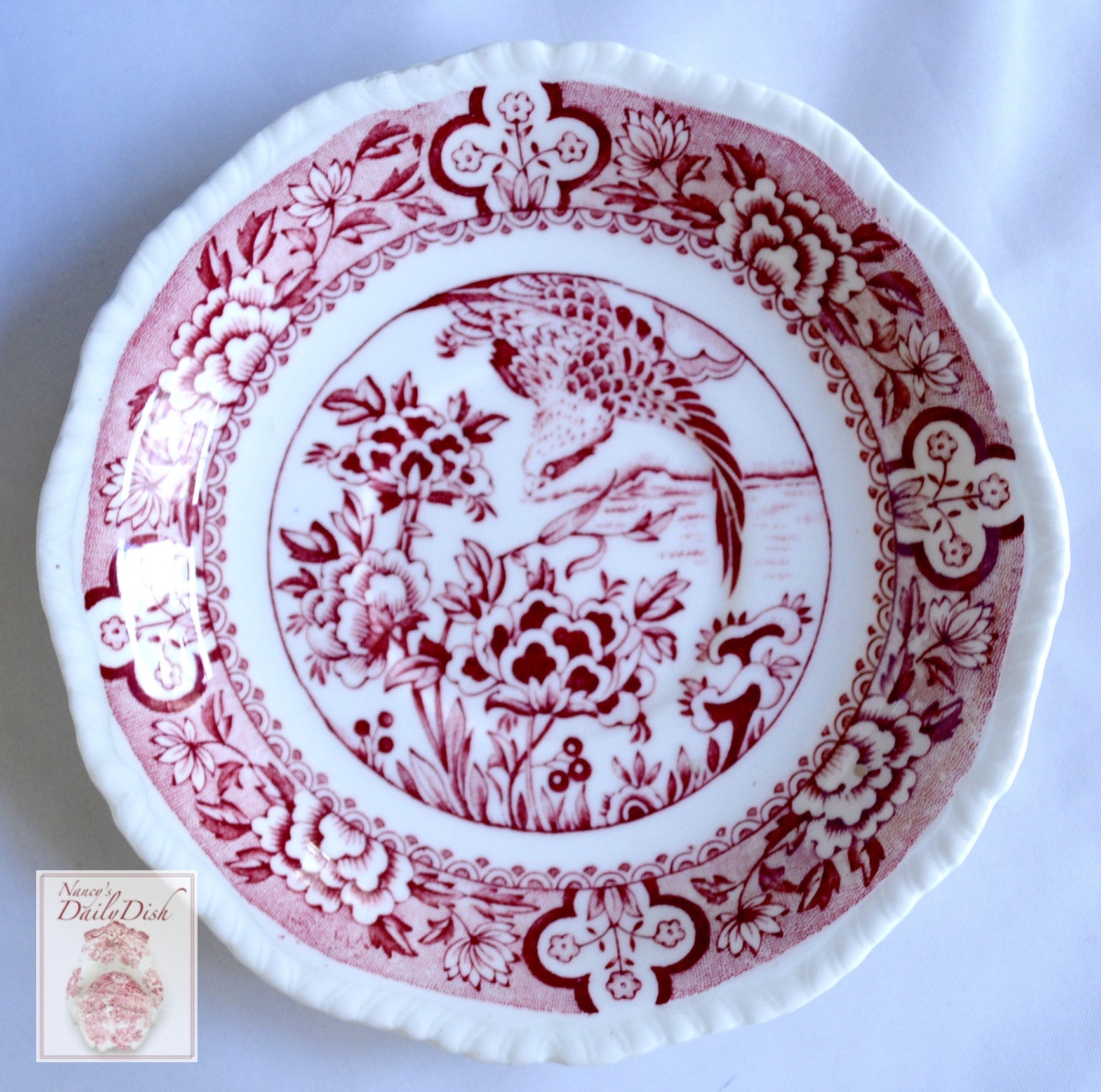 Red Transferware