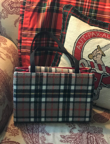 Burberry Plaid Purse 