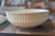 RARE Copeland / Spode Bamboo Relief Cream ware Serving Bowl