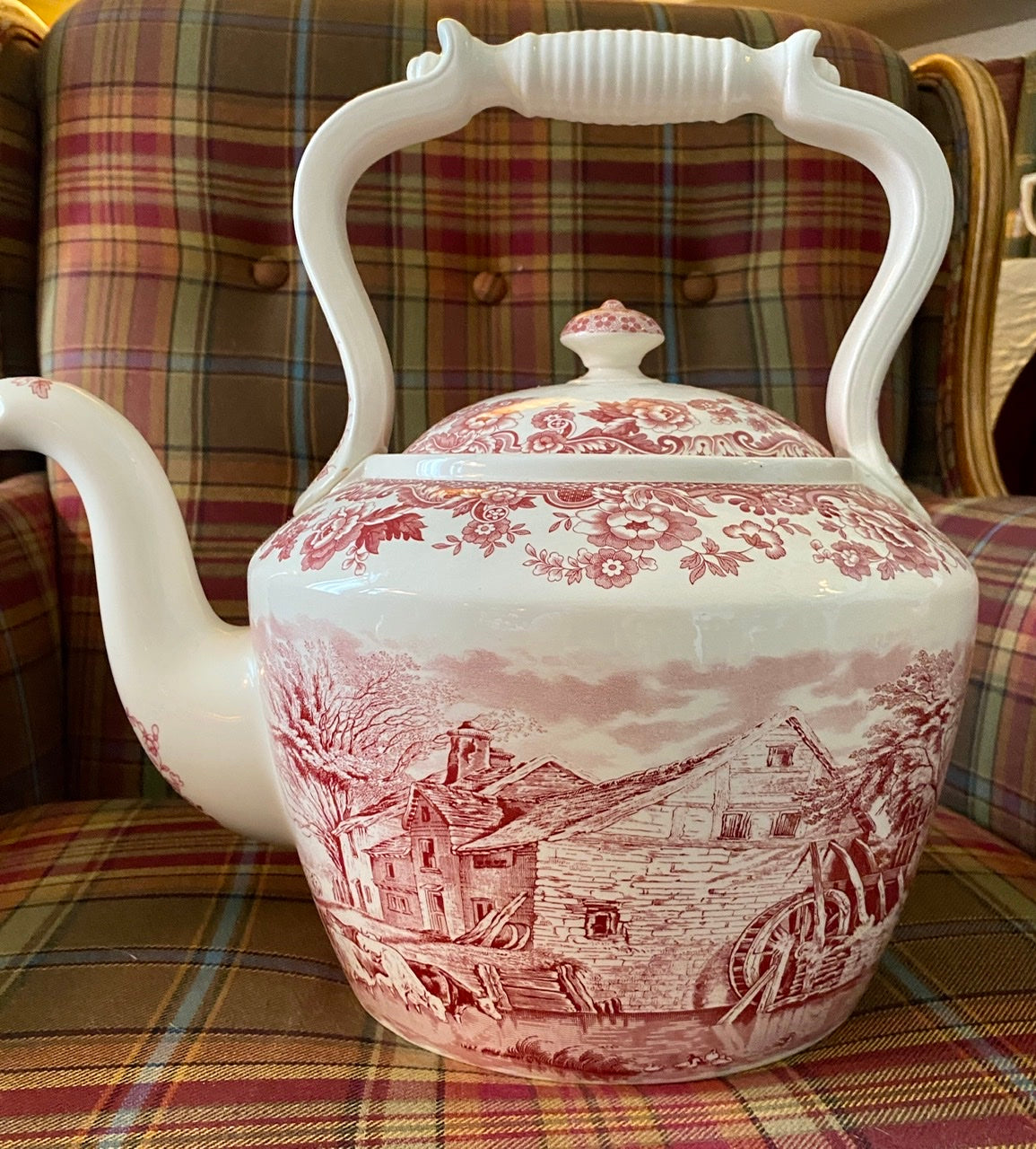 Red Transferware
