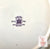 Purple Toile Cookie Tray Transferware Charger Platter Grazing Cattle Sheep Castle