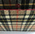 Vintage Red Black Cream Tartan Plaid Wool Footed Bag Purse 1950-70