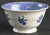 Antique Blue English Transferware Wedgwood Wesley Open Sugar Bowl - Matches Advertising Prayer teapot