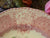 Victorian Cottage English Polychrome Red / Pink Transferware Scenic Plate Royal Doulton Chatham