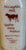 Vintage Square Quart Size Milk Bottle Red Print with Cow McLaughlin Milk Lisbon NY