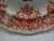 Spode Copeland Hunt Scene Charger Plate Two Color Transferware Black and Brick Red English Fox Equestrian Decor