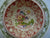 Vintage Red Transferware Polychrome Bowl Royal Doulton Pomeroy Urn with Flowers