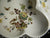 Masons Formosa 3 Section Handled Serving Dish Trefoil Tray w/ birds and Oriental Flowers Aesthetic Yellow Teal and Lime