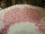 Antique English Polychrome Pink / Red Transferware Scenic Plate Royal Doulton Chatham 9"