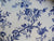 Blue Chintz Vines & Roses Rectangle Shape Sandwich Platter
