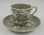 Aesthetic Movement Demitasse Cup & Saucer J M & Son Bamboo Victorian Pottery Staffordshire