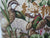 Scalamandre Edwin's Covey Custom Hand Made 18 x 18 Pillow Cover Quail Woodland Flowers