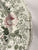 STUNNING circa 1835 Rare Pink Green Two Color Transferware Plate New Stone China Roses Urn