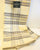 Ralph Lauren Cotton Throw Blanket 54 x 72 Plaid Grey Taupe Khaki Cream - NEW