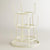 Vintage Style White Industrial French Farmhouse Iron Mug / Cup / Glass Bottle Organizer Tree Drying Rack Stand