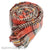 Red Tartan Plaid Houndstooth Reversible Oversized Blanket Scarf / Shawl or Table Runner - Extra Long Thick & Wide