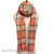 Tartan Plaid Houndstooth Reversible Oversized Blanket Scarf / Shawl or Table Runner - Extra Long Thick & Wide